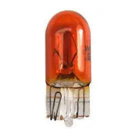 12v 5w Capless T10 Amber / Pack of 10