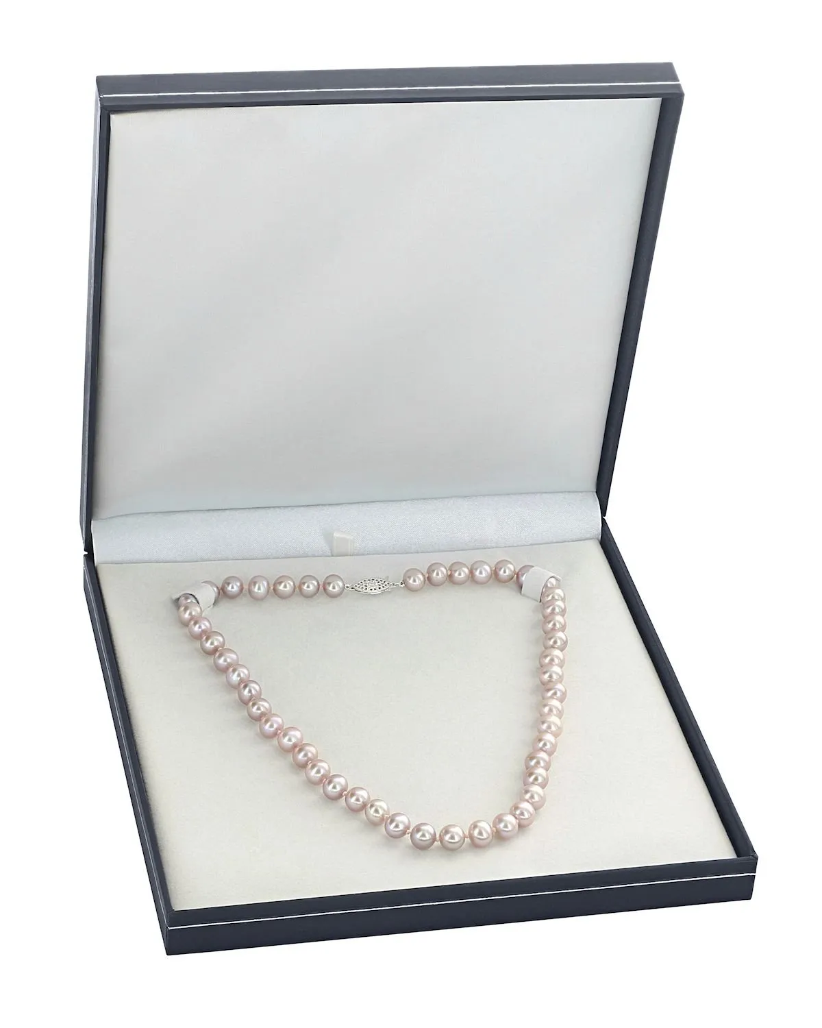 9.5-10.5mm Pink Freshwater Pearl Necklace - AAA Quality