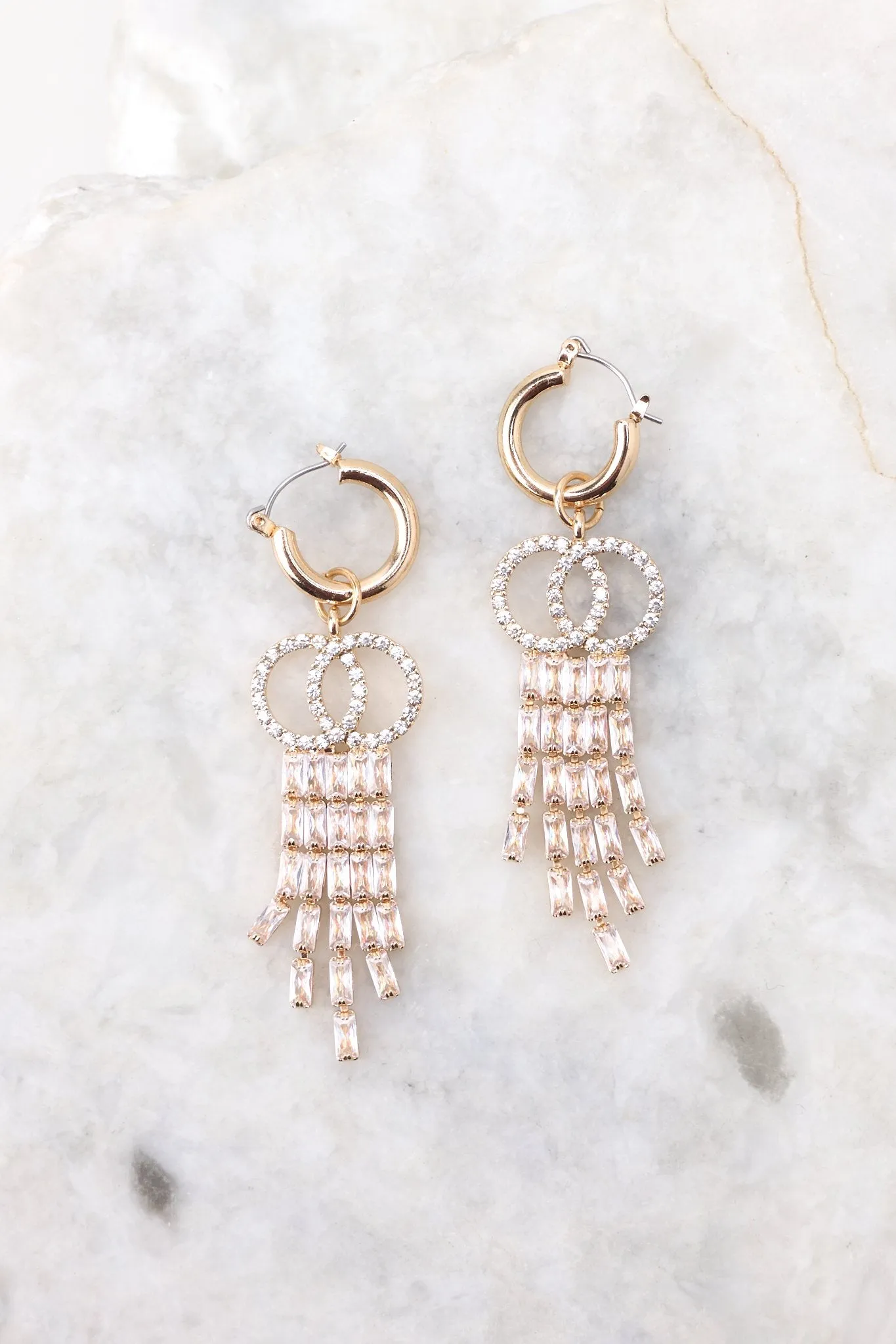 Absolute Elegance Gold Earrings