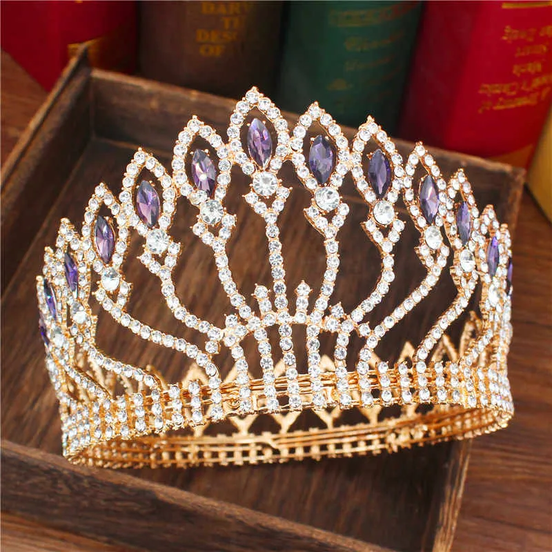 Absolutely Regal Crystal Queen Bridal Crown-Pageant or Mis Quince Tiara