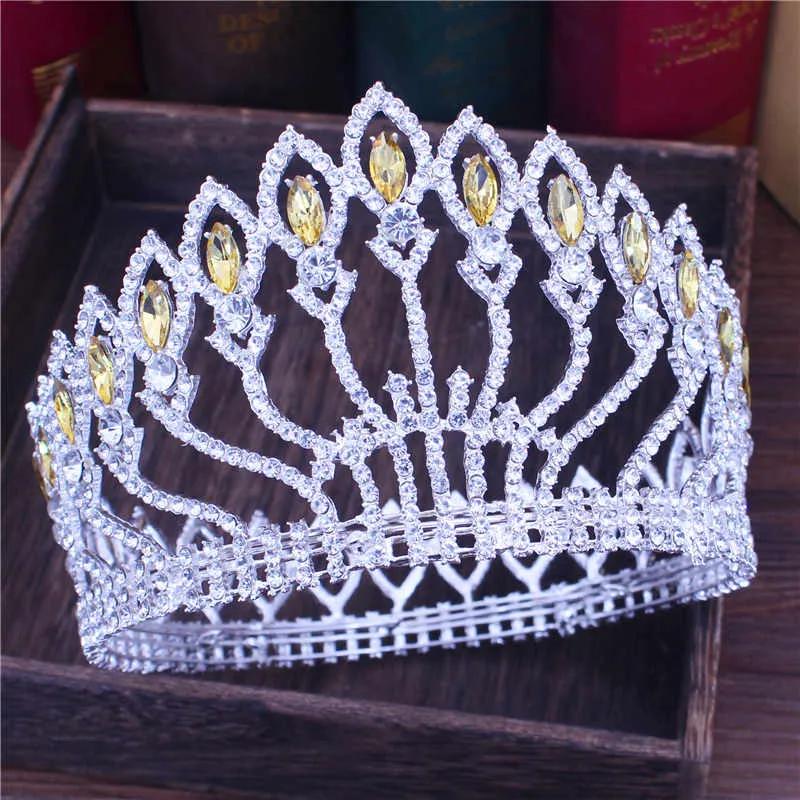 Absolutely Regal Crystal Queen Bridal Crown-Pageant or Mis Quince Tiara