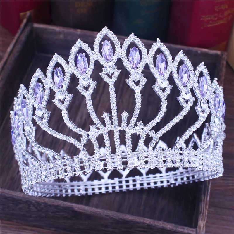 Absolutely Regal Crystal Queen Bridal Crown-Pageant or Mis Quince Tiara