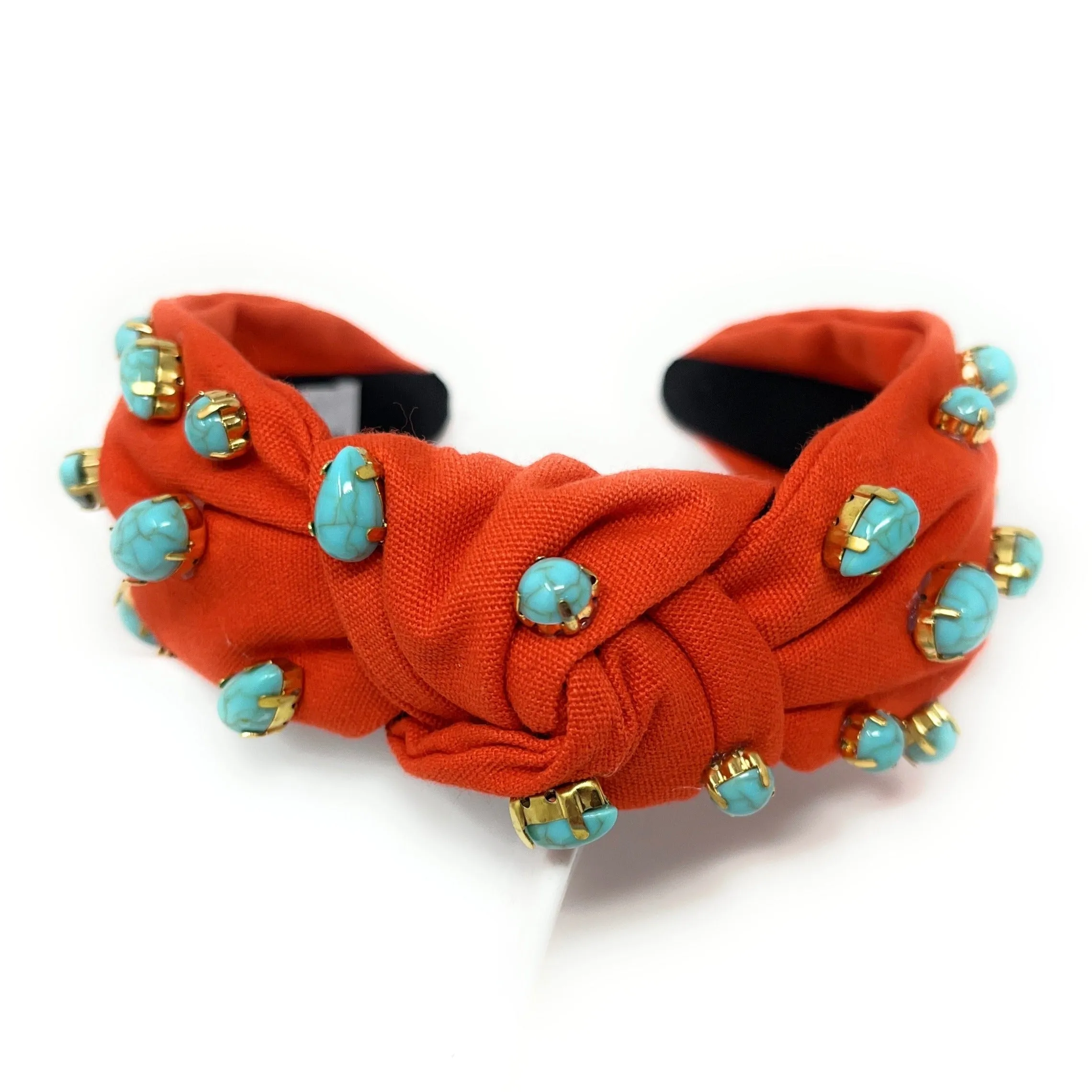 Alora Jeweled Knot Headband