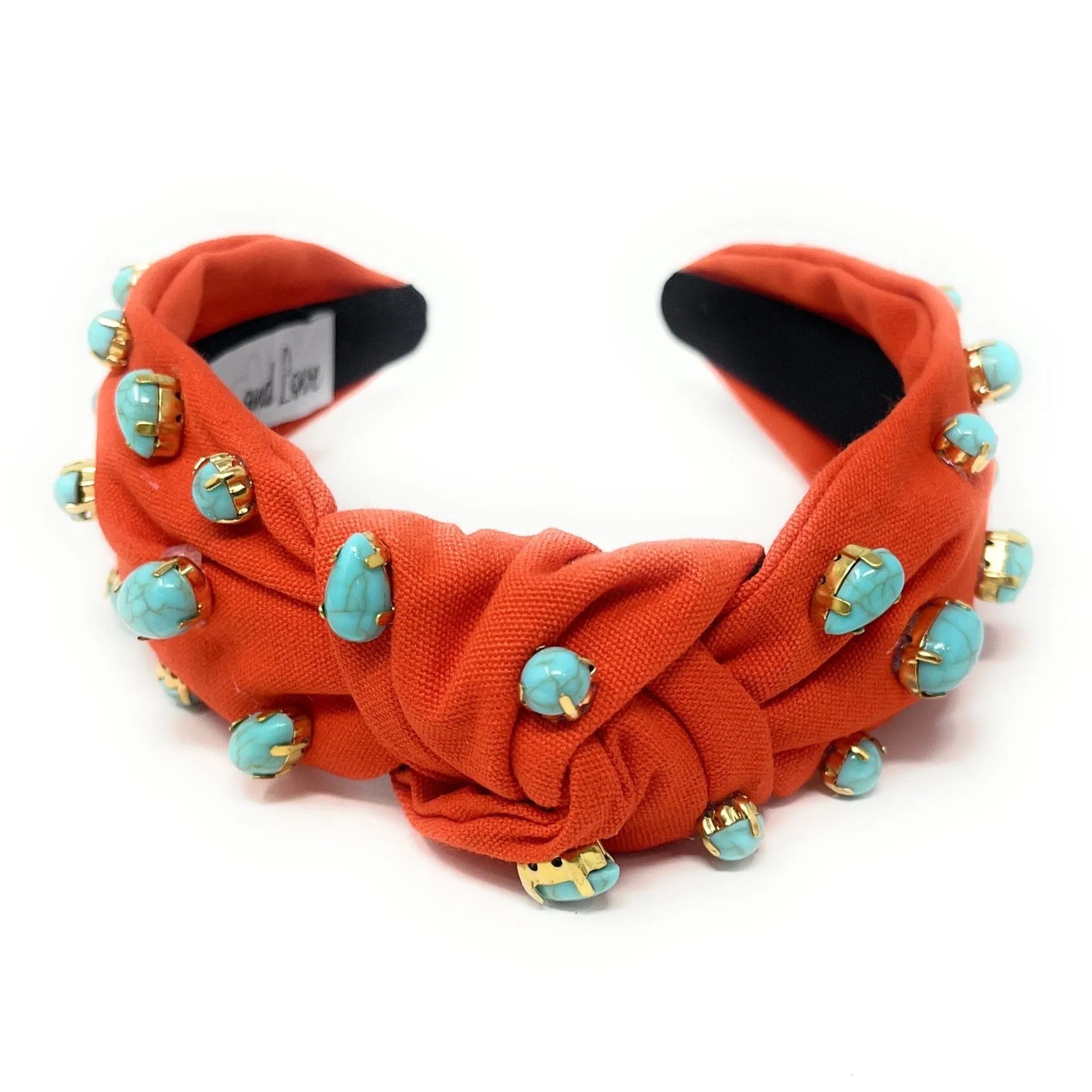 Alora Jeweled Knot Headband