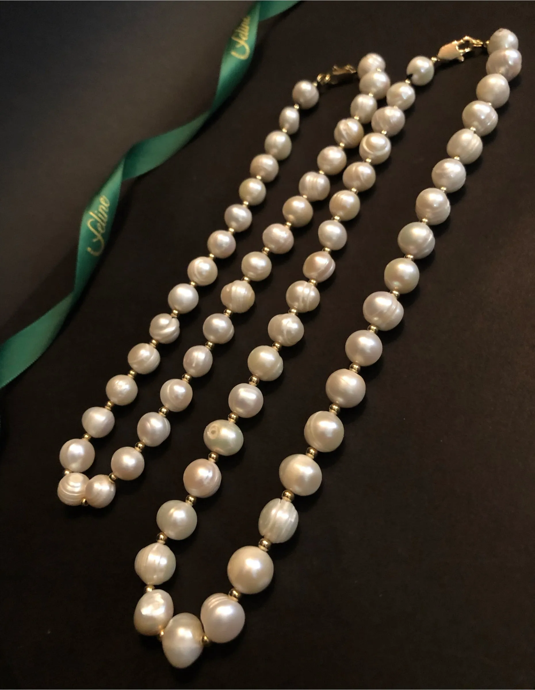 Assa Chunky Fresh Water Pearl Necklace