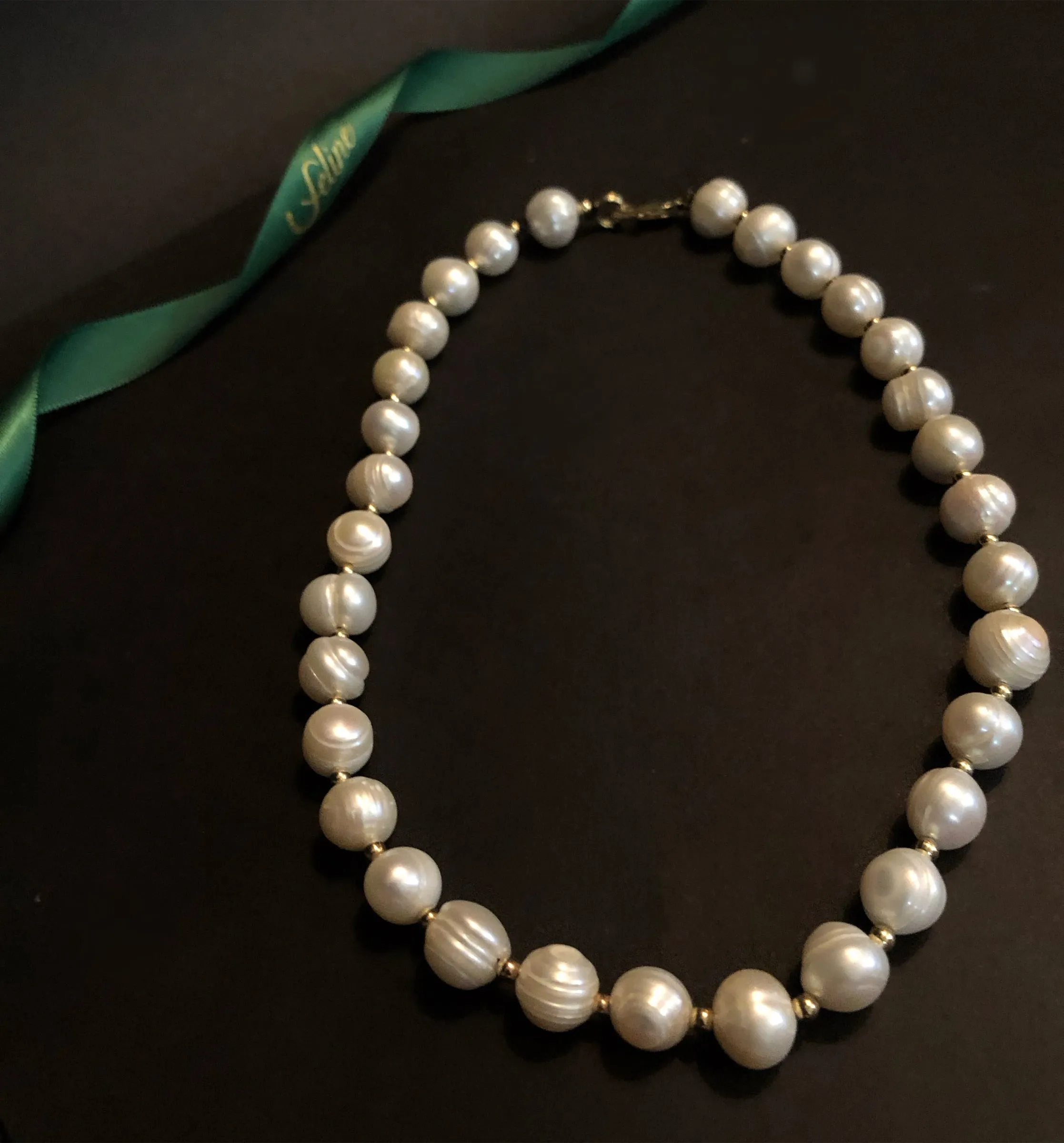 Assa Chunky Fresh Water Pearl Necklace