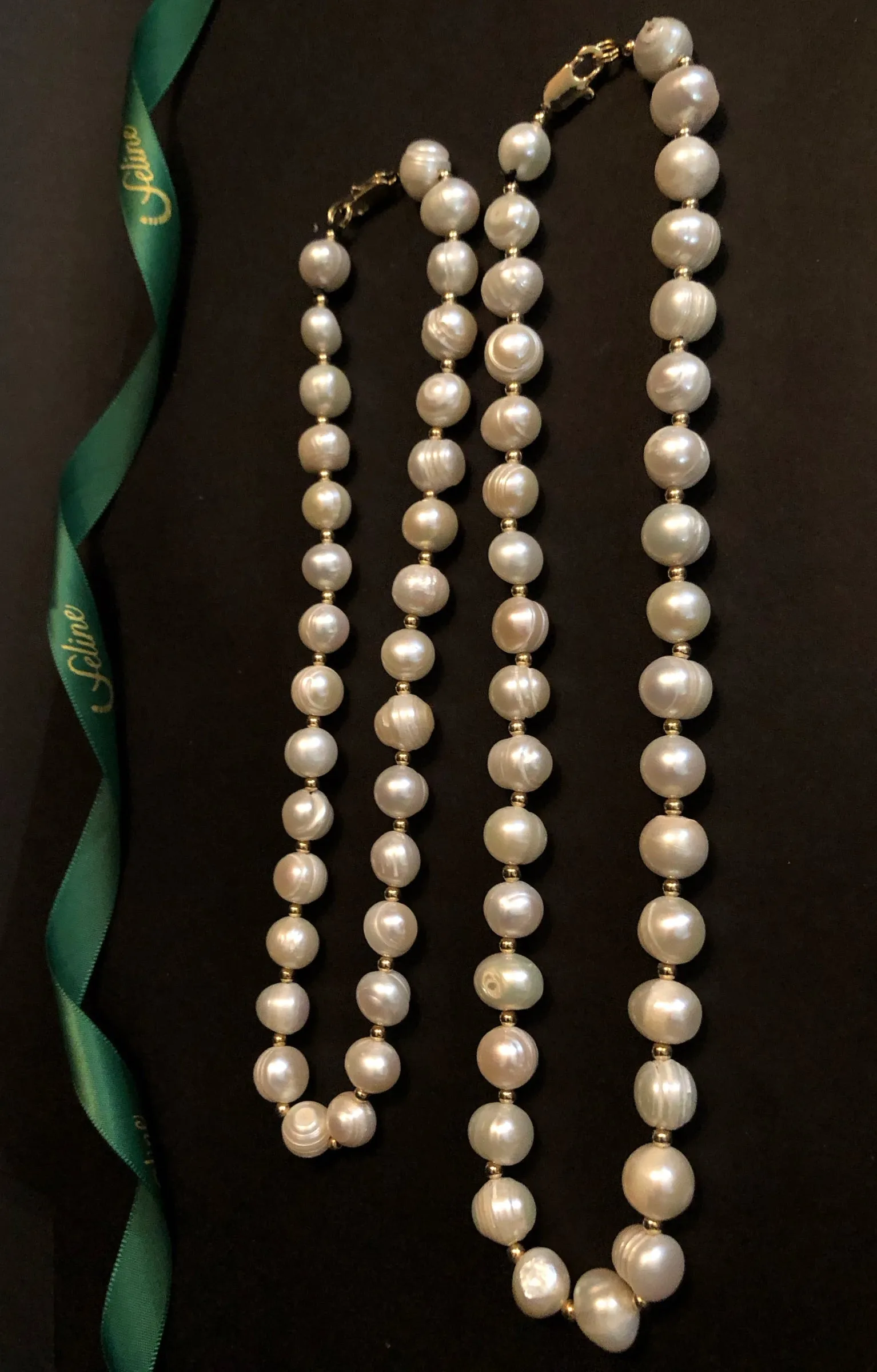 Assa Chunky Fresh Water Pearl Necklace