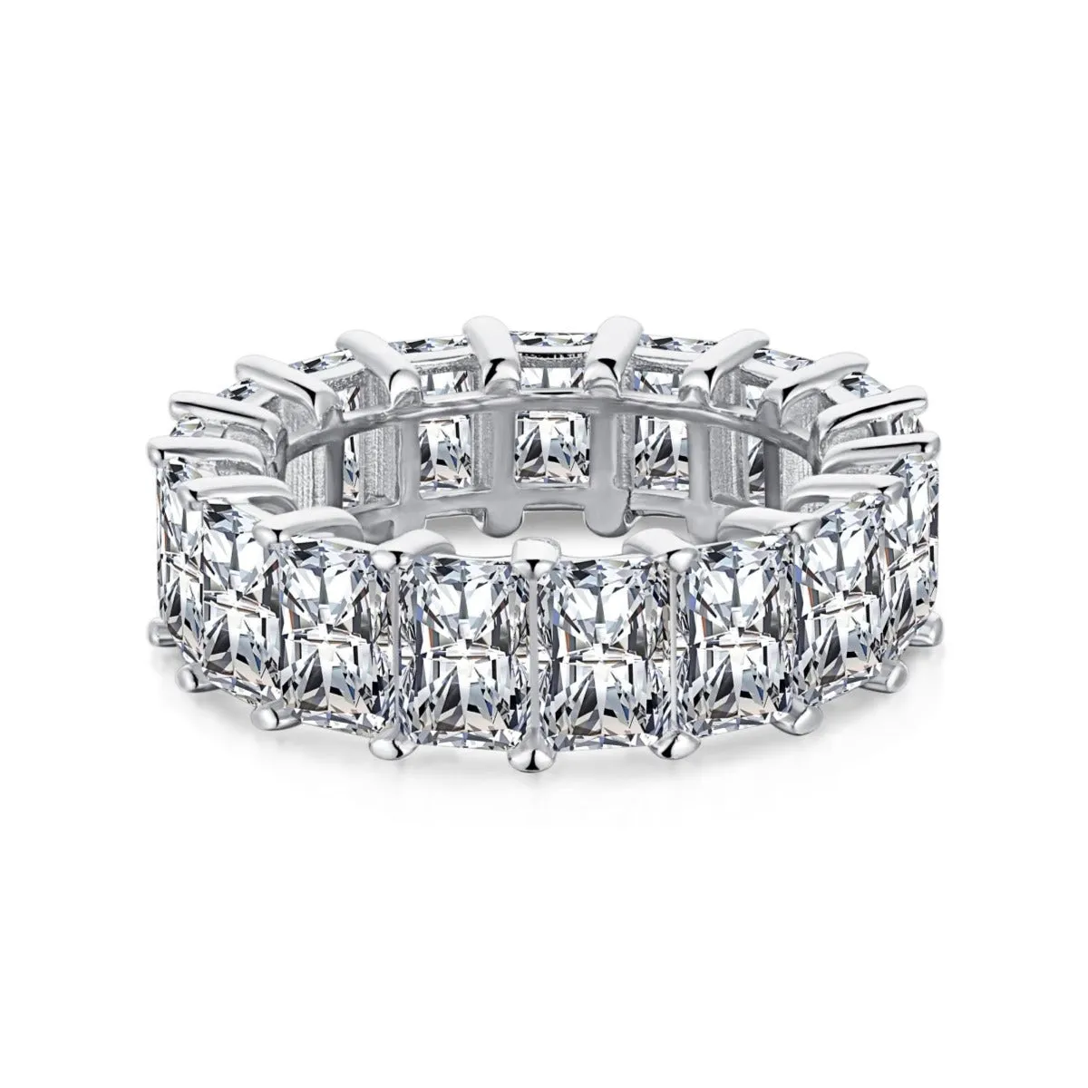 Baguette Cut Full Eternity Anniversary Band