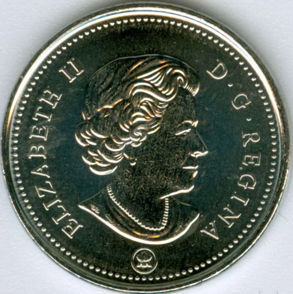 Canada Steel 2015 5 cents  (Elizabeth II) 3.95gr 0.945