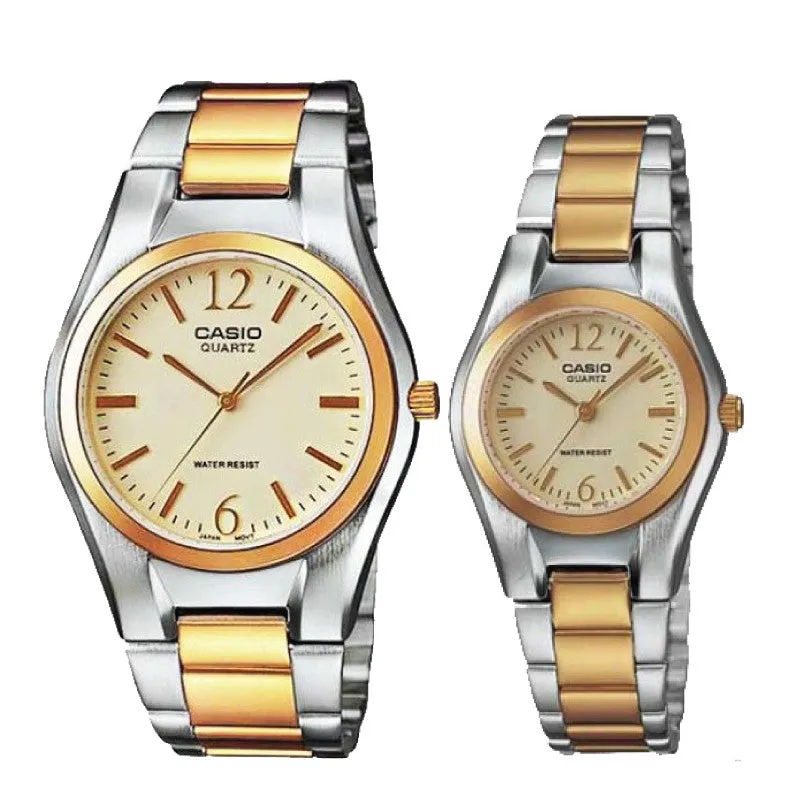 Casio Couple Watch MTP1253SG-9A LTP1253SG-9A