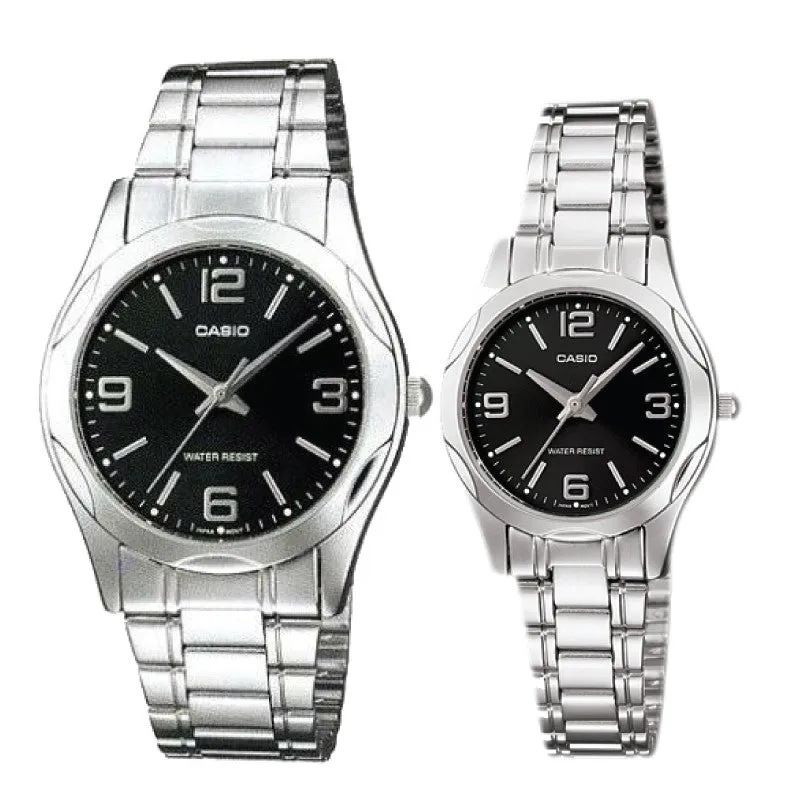 Casio Couple Watch MTP1275D-1A2 LTP1275D-1A2