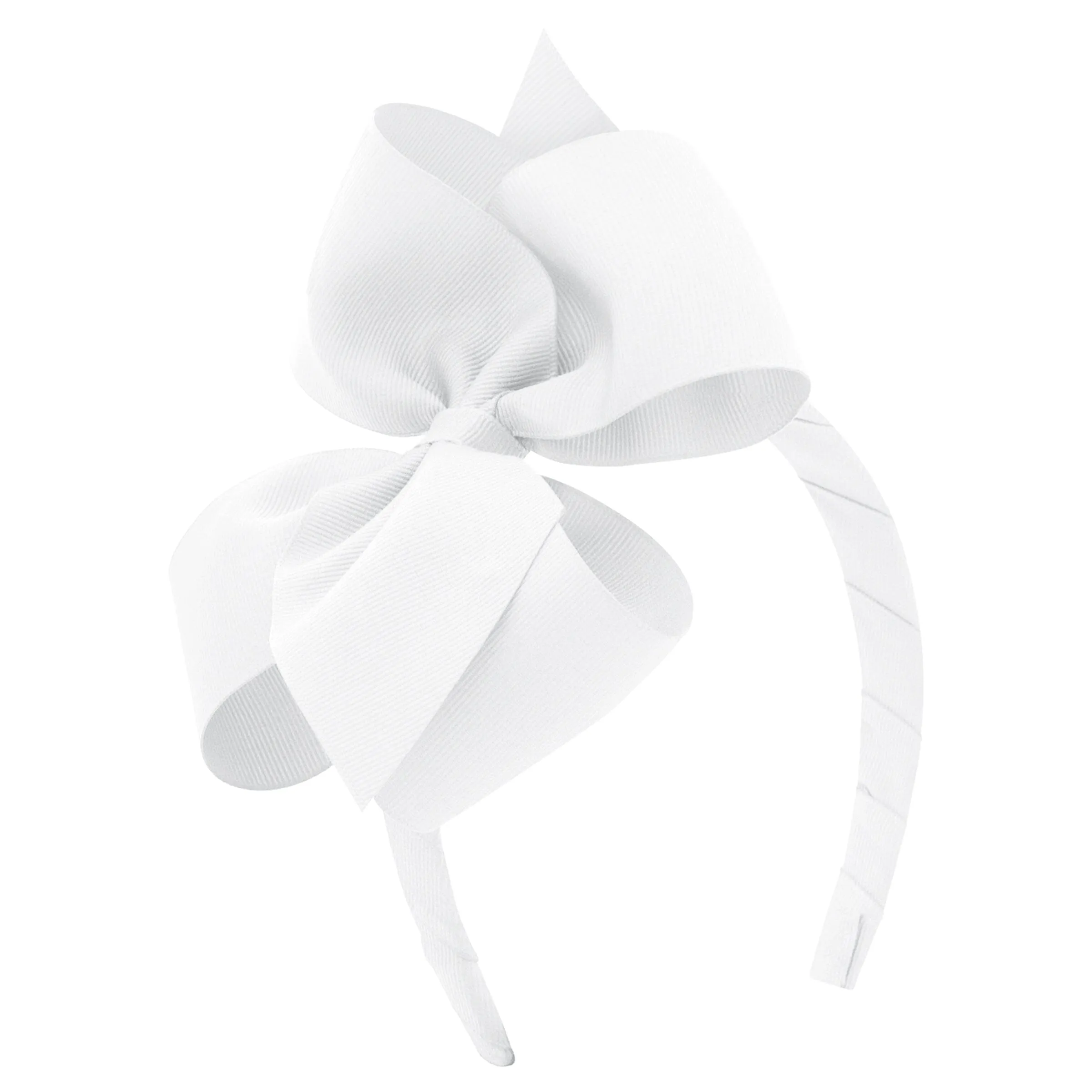 Classic Grosgrain Bow on Headband - Small King