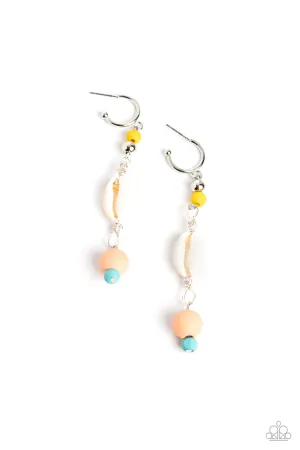 Coastal Cowabunga - Multi Earrings - Paparazzi Accessories