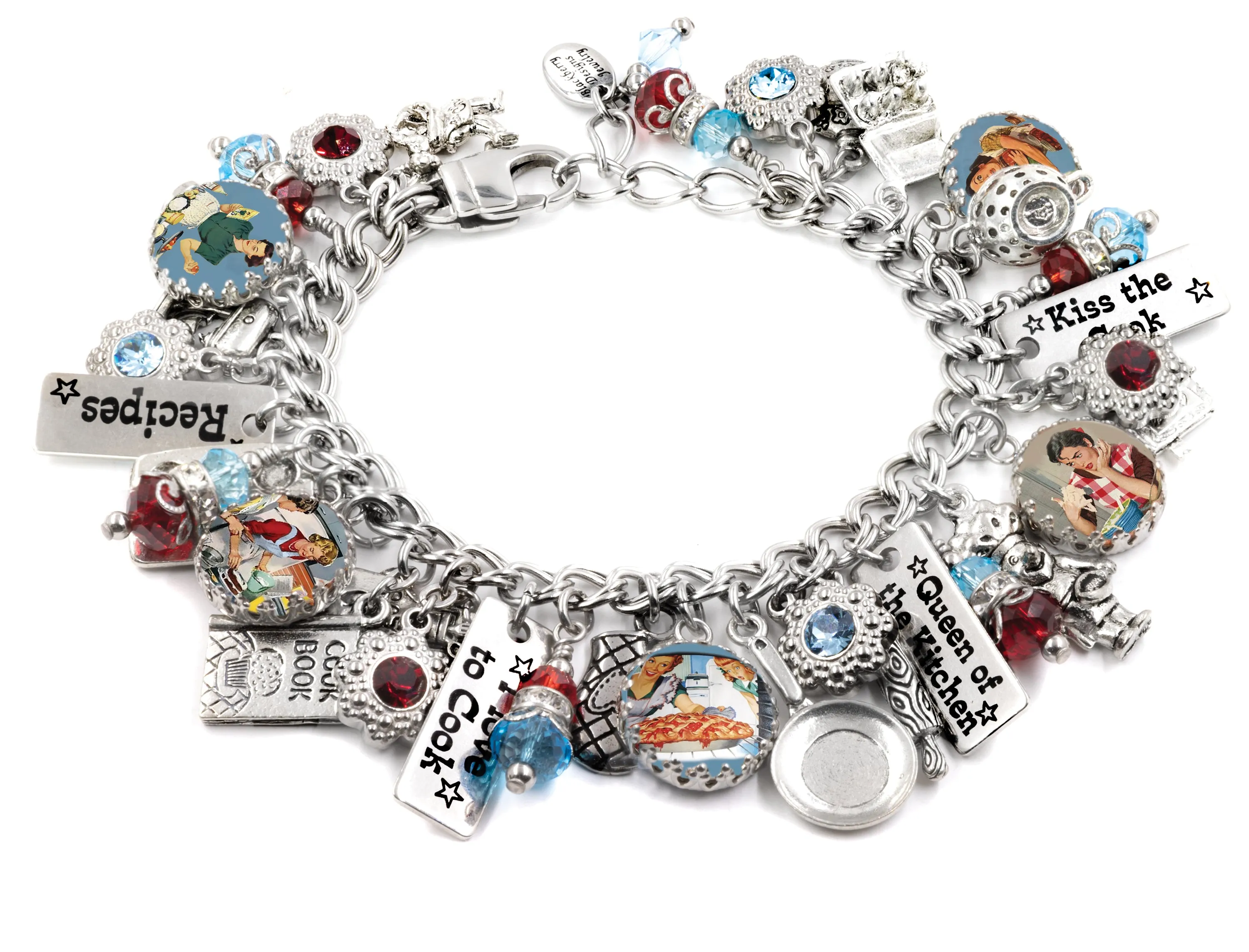 Cook and Chef Charm Bracelet