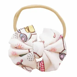 Country Club Cuties Knit Bow Headband | Pink