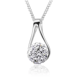 Cristal Silver Necklace