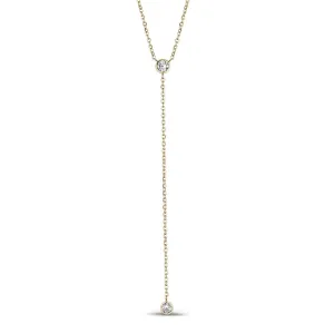 Cubic Zircon Dangling Necklace