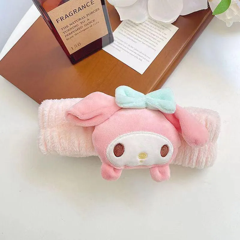 Cute Sanrio Hair Accessories Ultra Soft Makeup Face Spa Headbands