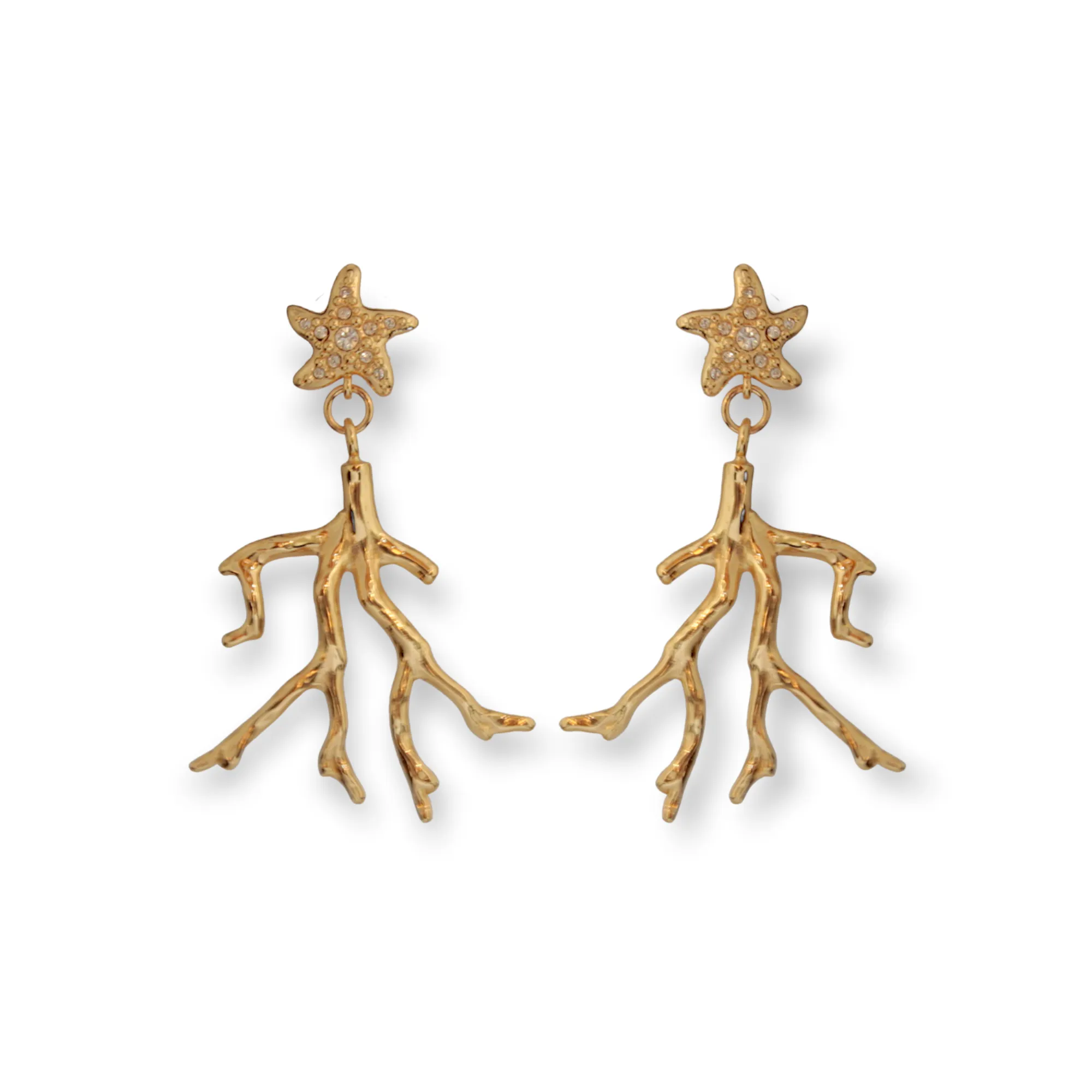 EARRINGS 2731 Gold plated