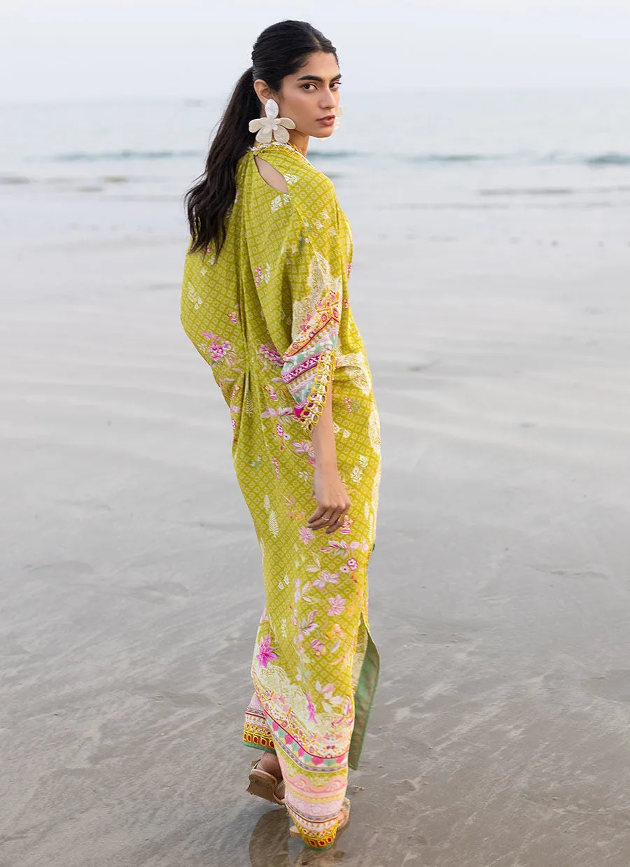 Eid Prints 24 - Millie Kiwi Kaftan