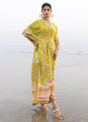 Eid Prints 24 - Millie Kiwi Kaftan