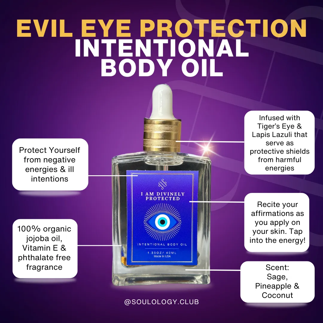 Evil Eye Intentional Luxury Body Oil (Protection)