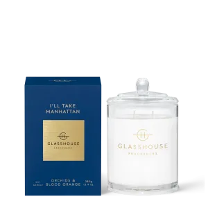 GLASSHOUSE 380g Candle I'LL TAKE MANHATTAN