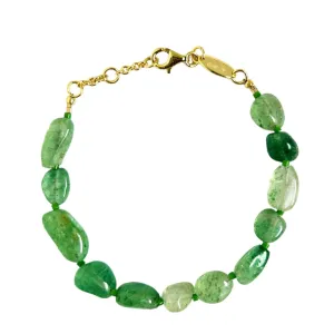 Gold Sister Lime Splice Bracelet