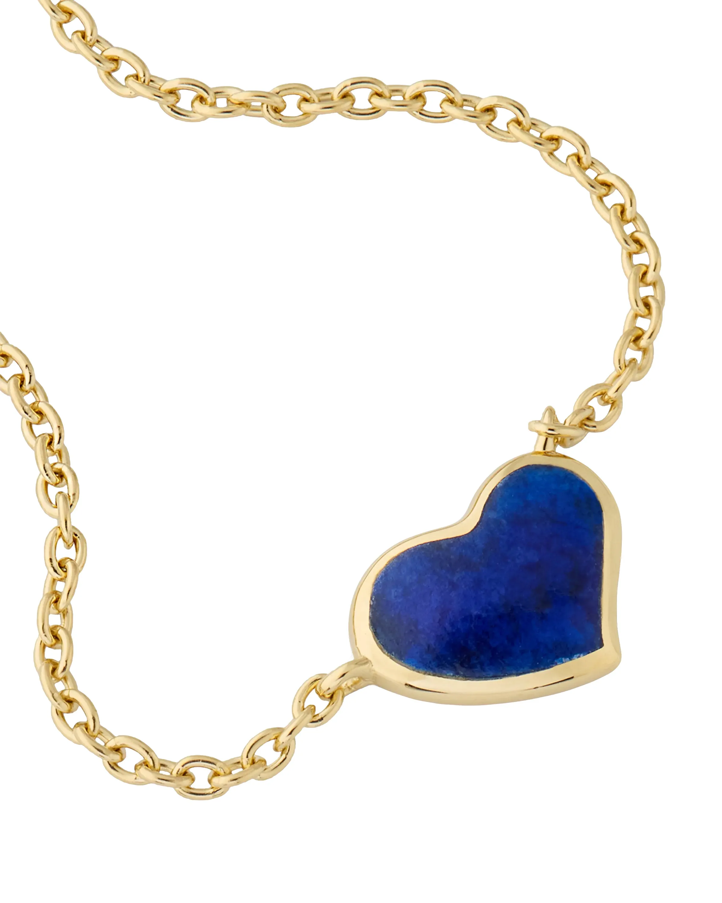 Heart Sterling Vermeil Necklace