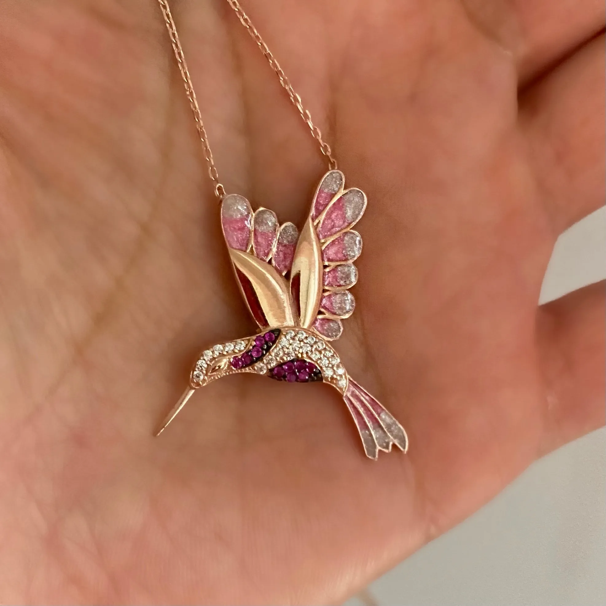 Hummingbird Necklace