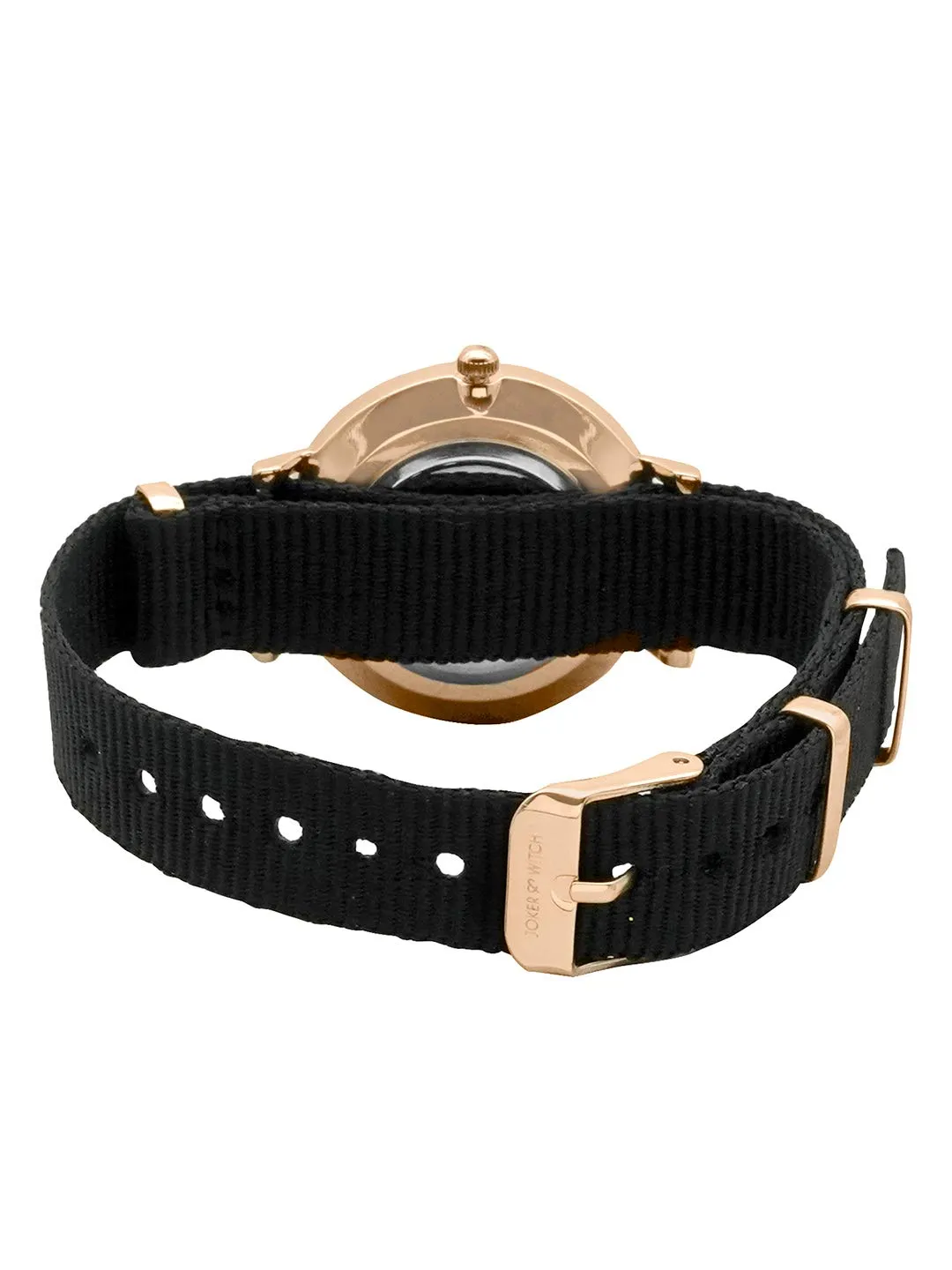 Joker & Witch Cosmo Black Watch Bracelet Stack for Women