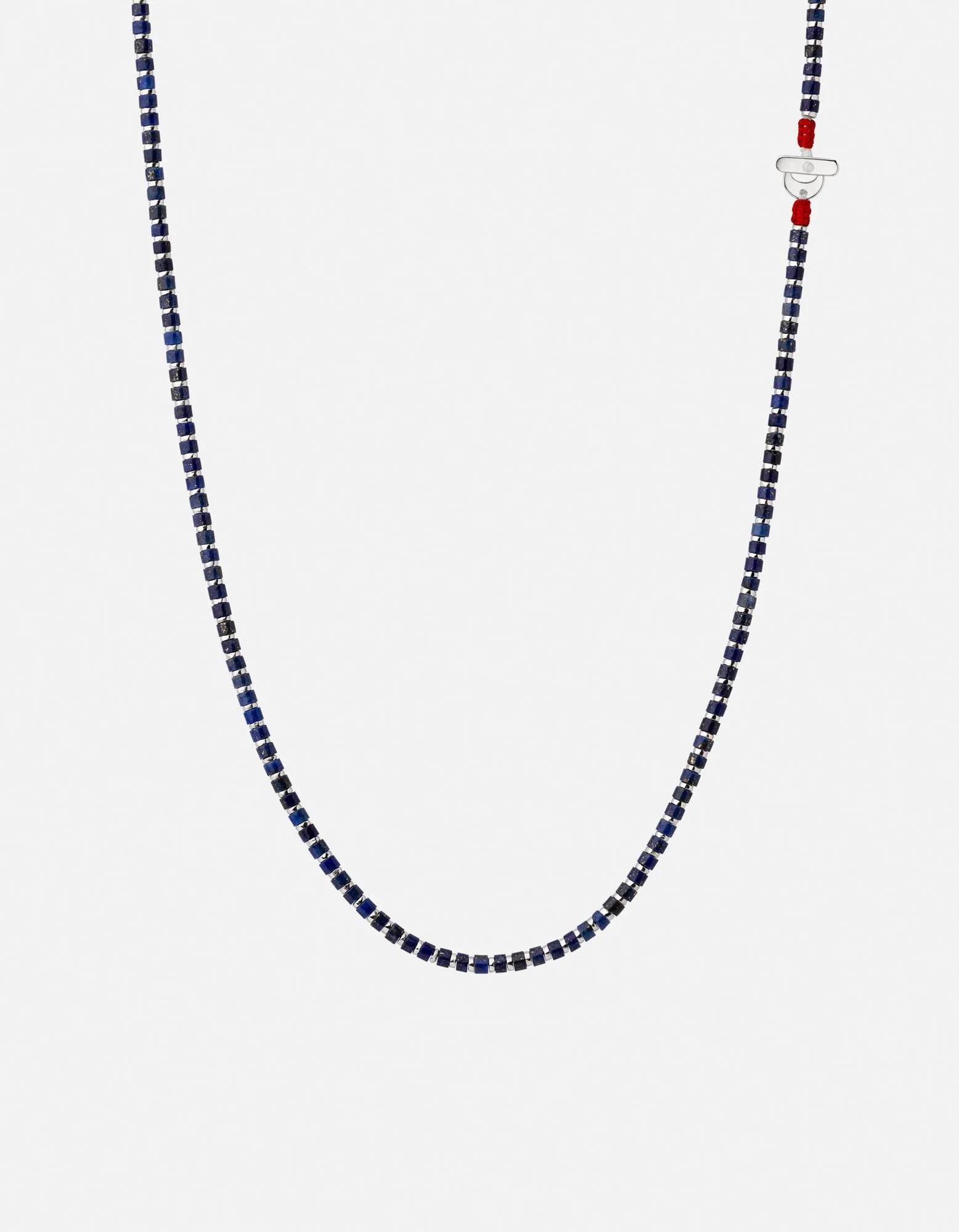 Kato Lapis Necklace, Sterling Silver