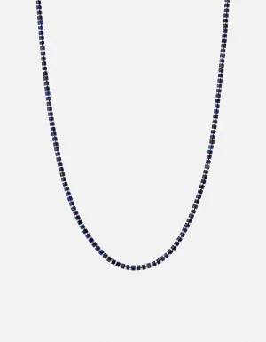 Kato Lapis Necklace, Sterling Silver