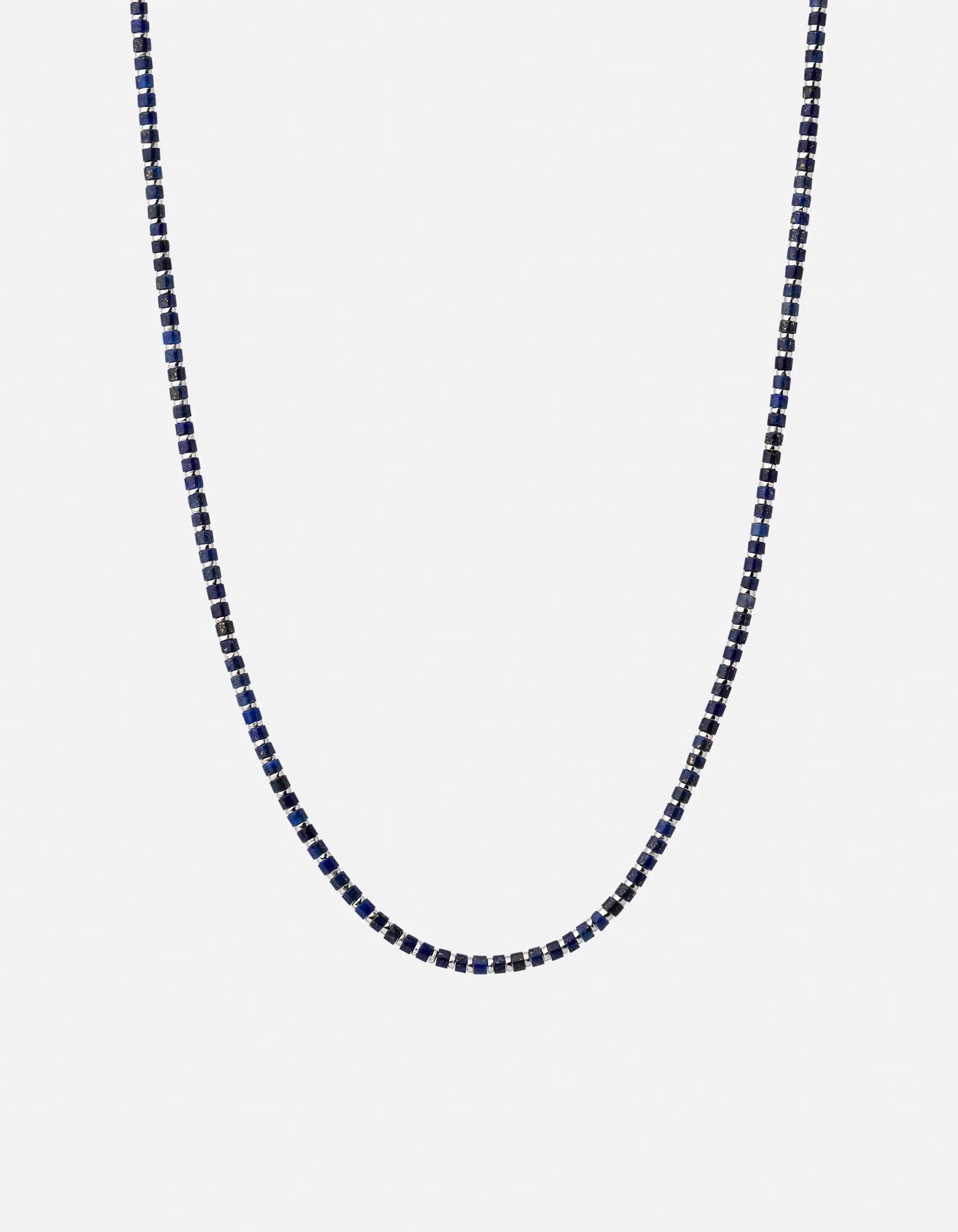 Kato Lapis Necklace, Sterling Silver