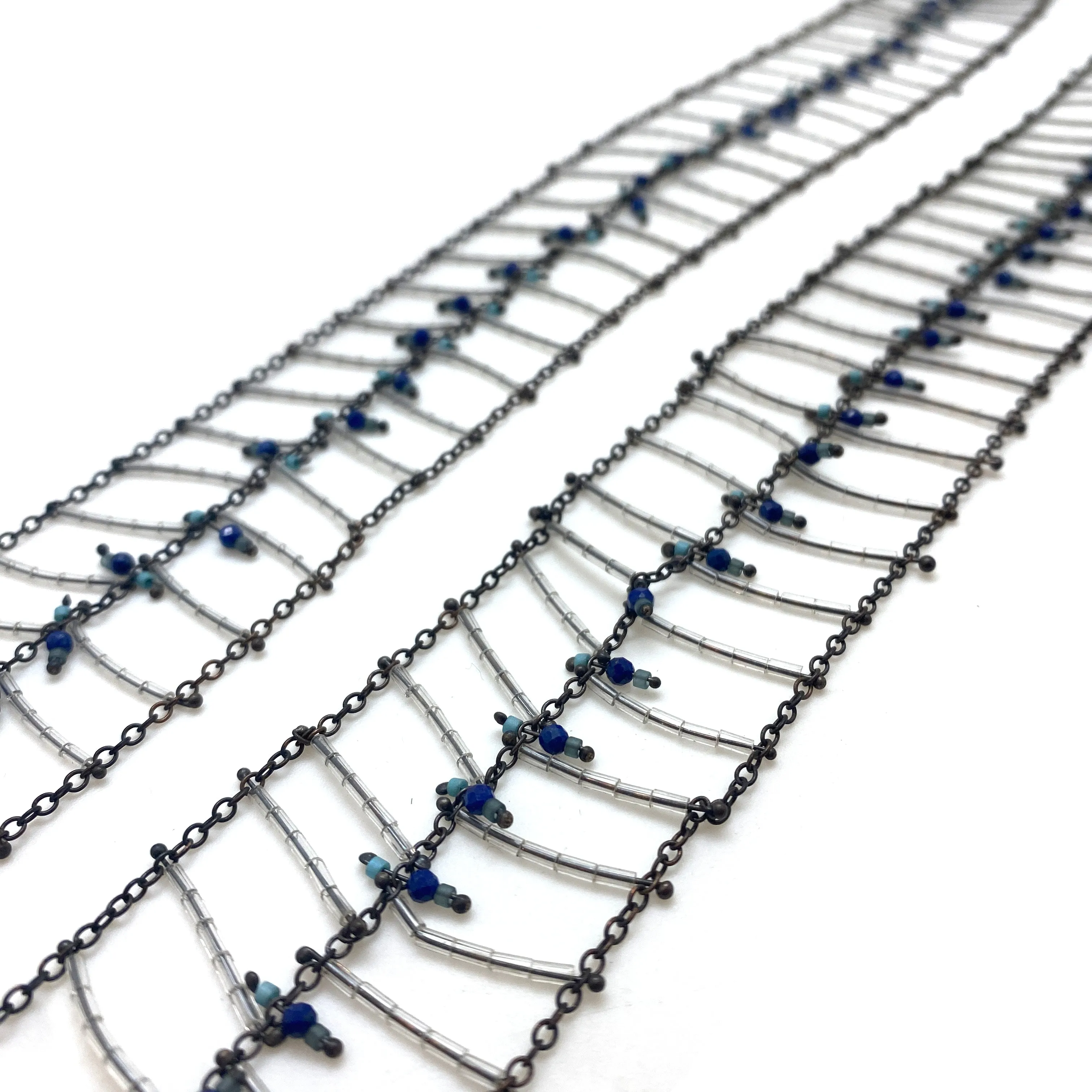 Lapis Ladder Necklace