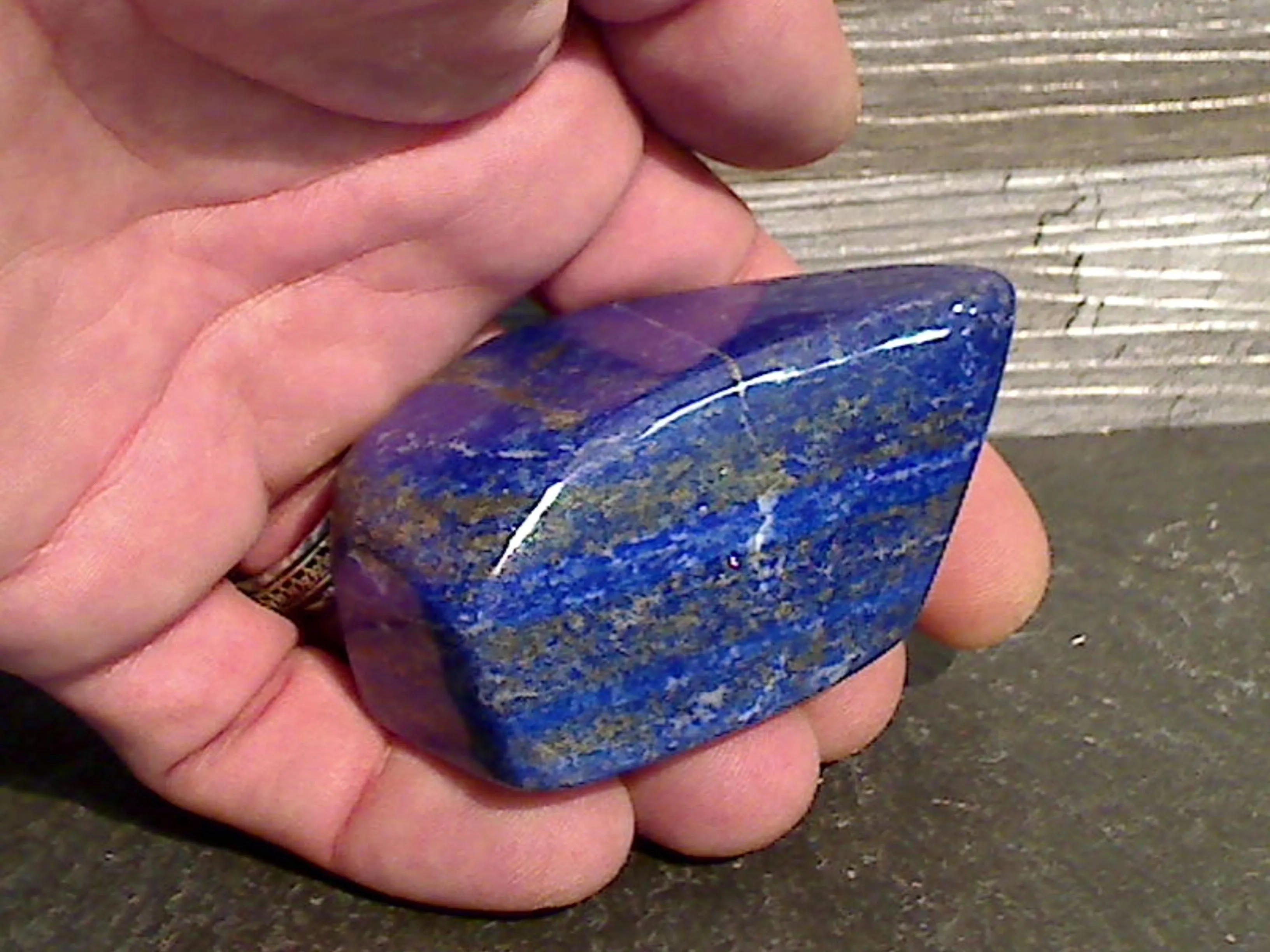 Lapis Lazuli 157g Freeform Polished Specimen