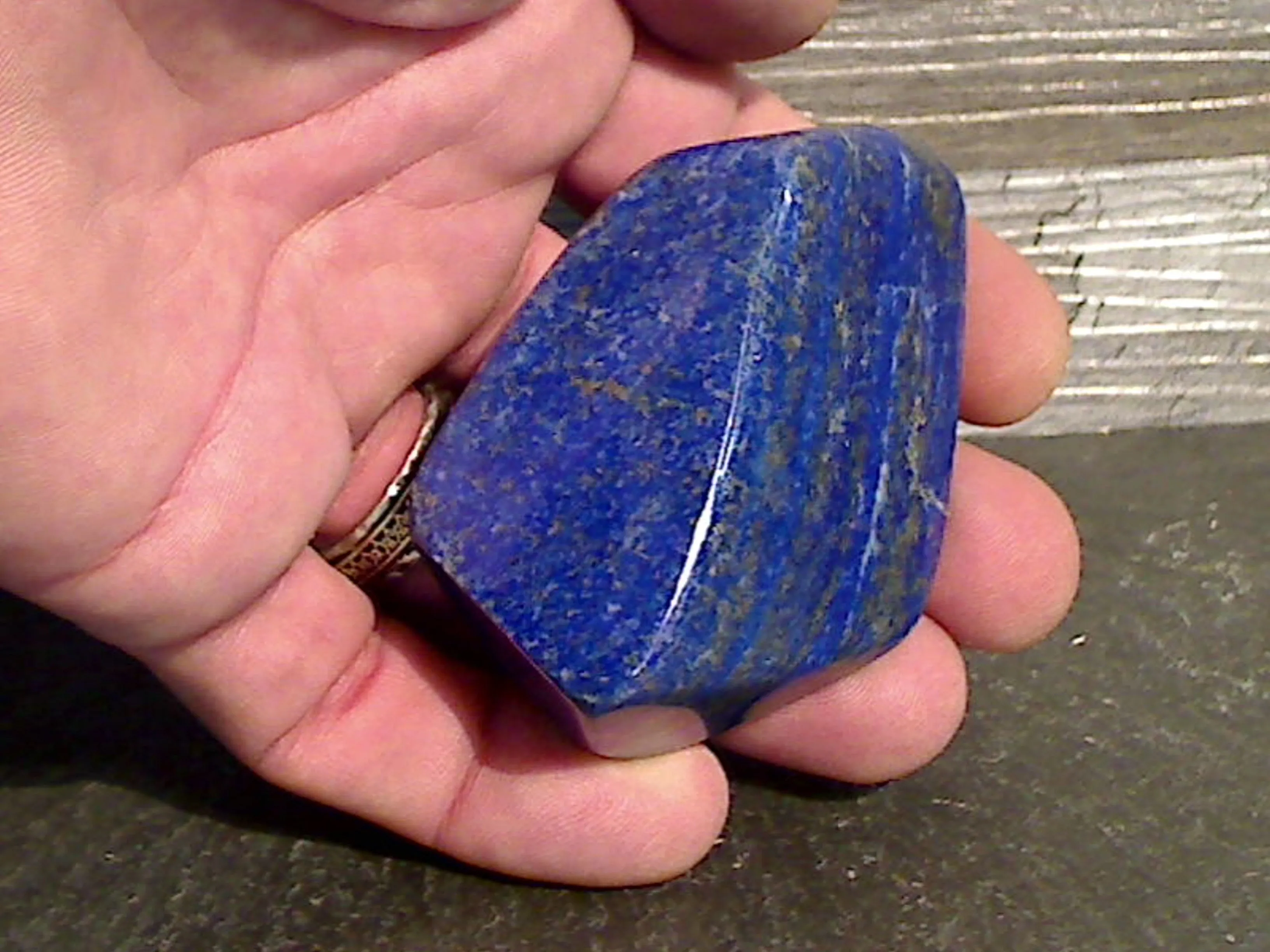 Lapis Lazuli 157g Freeform Polished Specimen