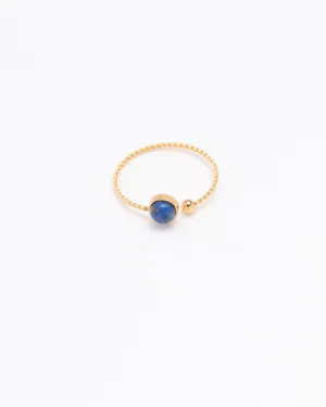 Lapis Lazuli Gold Ring