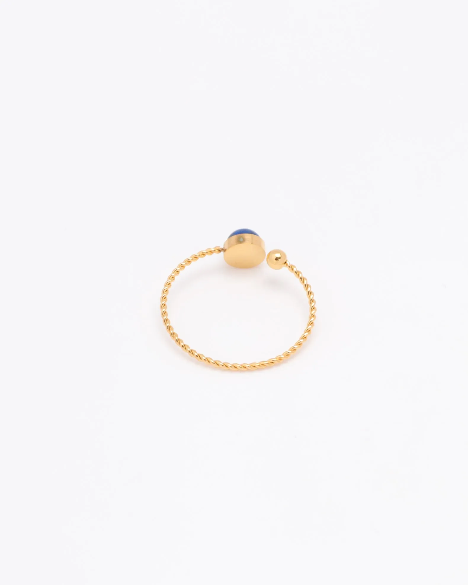 Lapis Lazuli Gold Ring