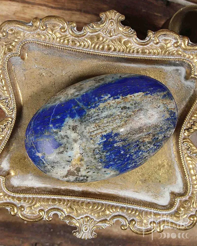 Lapis Lazuli Palm Stone