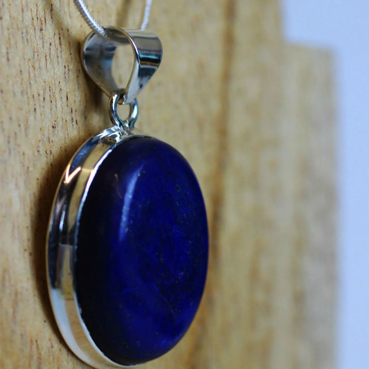 Lapis Lazuli Pendant (925) Sterling Silver