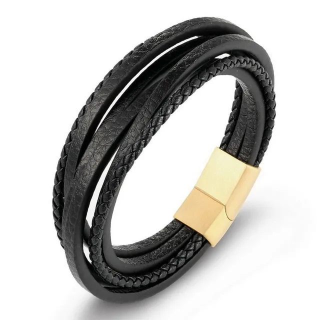 Leather vintage bracelet