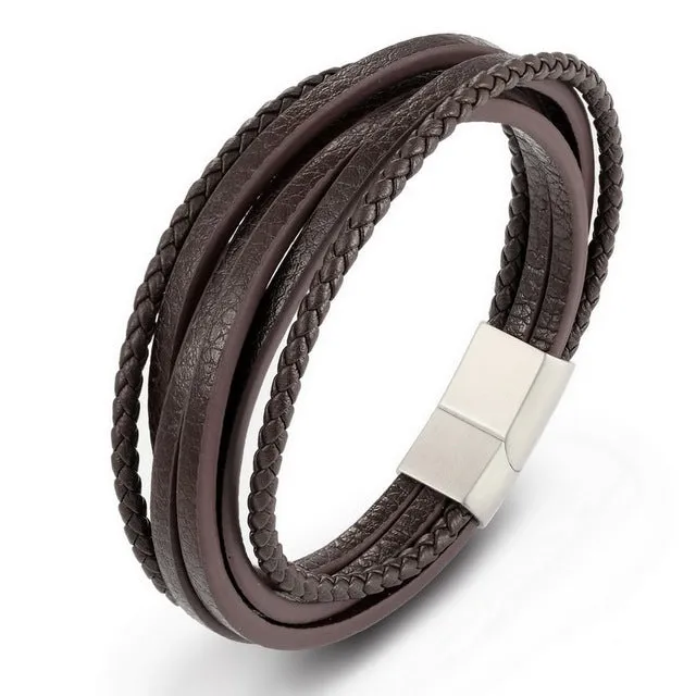 Leather vintage bracelet