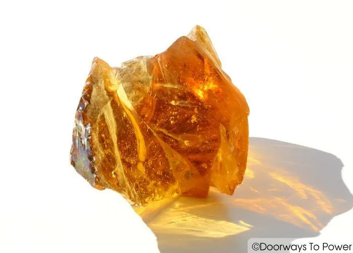 Lemurian Amber Monatomic Andara Crystal Mt Shasta