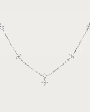 Lucky Clover Necklace in Silver