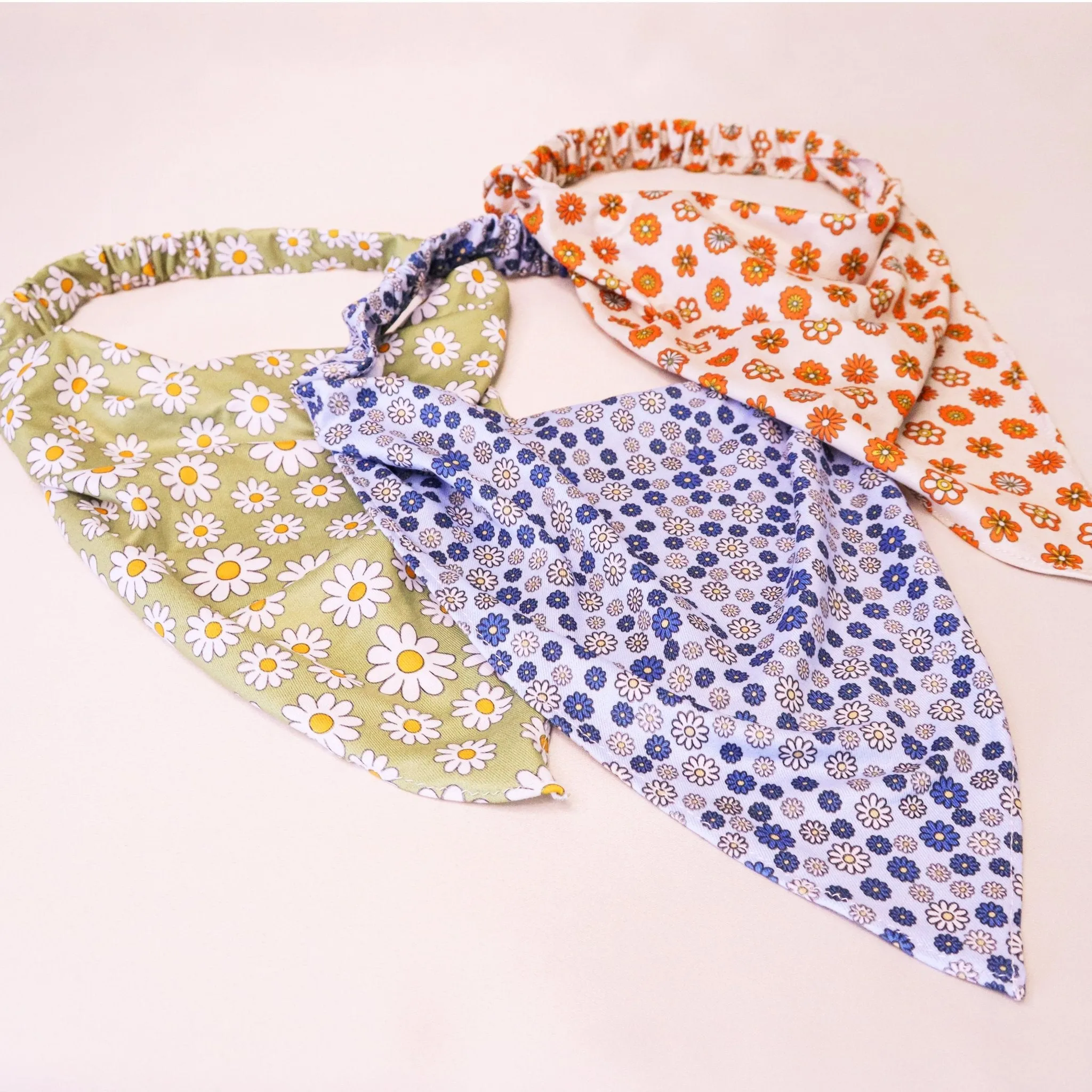 Mia Talerico - The Flower Power Set - 3 Floral Bandana Headbands