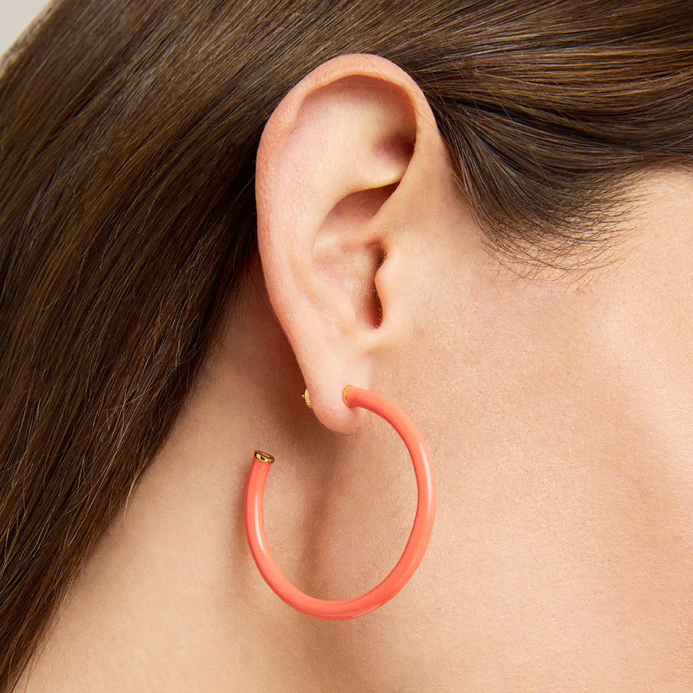 Midi Dune Hoops