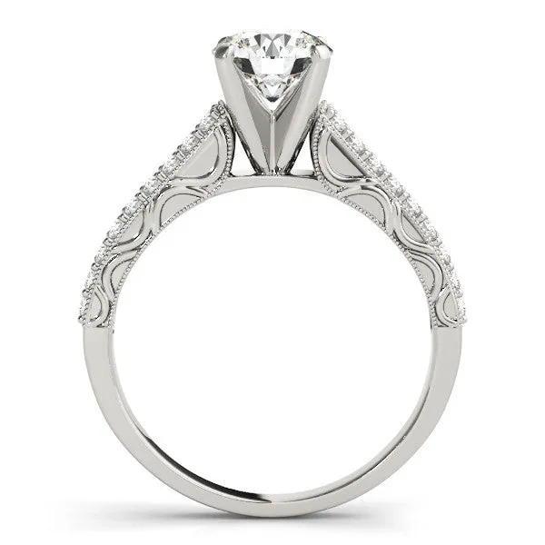 Moissanite Engagement Ring Diamond Setting - Prett