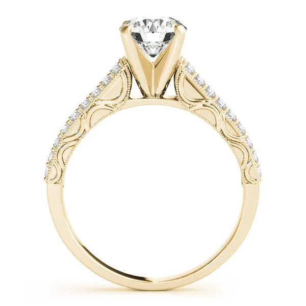 Moissanite Engagement Ring Diamond Setting - Prett