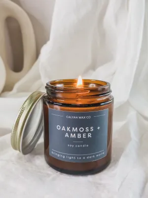 Oakmoss   Amber Mini Amber Jar